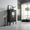 Fine Asianliving Armoire de mariage chinois Onyx Noir Peint Voir les images du produit 2