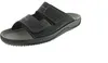 A black sandal with two adjustable straps is shown against a white background. Anteprima dell’immagine prodotto
