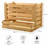 Mucola caisse à pommes de terre en bois 58x38x42 cm caisse Voir les images du produit 3