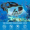 Schnorchelset Erwachsene Taucherbrille Dry Schnorchel Produktbild-Vorschau 2