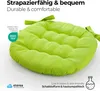 etérea Sitzkissen rund -  Stuhlkissen Indoor & Outdoor 4er Produktbild-Vorschau 2