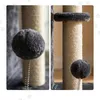 Árbol para gatos Relaxdays, con 2 escondites y juguetes, Vista previa de la imagen del producto 8