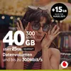 Vodafone Prepaid CallYa S | 40 GB statt 25 GB | 10 EUR Produktbild-Vorschau 2
