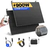 Balkonkraftwerk 900W Solaranlage mit Balkon Halterung Produktbild-Vorschau 1