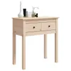 Tavolo consolle 70x35x75 cm in legno di pino massiccio Anteprima dell’immagine prodotto 3