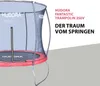 HUDORA Fantastic Trampolin 250V inkl. Zubehör Produktbild-Vorschau 2