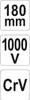Kleště kombinované 180mm VDE (1000V) Náhled obrázku produktu 5