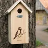 Esschert Design | Hnízdní budka - 30 cm - Dřevo - Náhled obrázku produktu 3