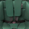 Close-up view of a green car seat harness system. Podgląd zdjęcia produktu