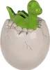 Dino aus dem Ei Spardose mit Schloss - Dinosaurier Produktbild-Vorschau 2
