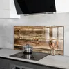 Spritzschutz aus Glas Küchenrückwand - Wandschutz für Herd Produktbild-Vorschau 3