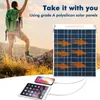 30W Solarpanel, tragbares Solarpanel, Dual-USB Produktbild-Vorschau 13
