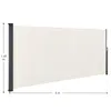 Juskys Seitenmarkise Dubai 500 x 160 cm ausziehbar Produktbild-Vorschau 9