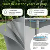 Prism Frame Pool Rund - 610x132 cm - 9-teilig  S621 Produktbild-Vorschau 9