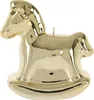 Cavallo a dondolo 6cm, oro, decorazione Anteprima dell’immagine prodotto 1