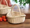 Bügelkorb "Naturweiß" aus weißer Vollweide, groß, Produktbild-Vorschau 1