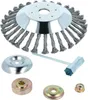 vhbw Metall-Unkrautbürste kompatibel mit Makita DBC250, Produktbild-Vorschau 1