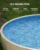 Revêtement de piscine rond VEVOR, diamètre 460x120 cm, Voir les images du produit 2