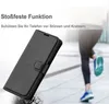 A person running in the background, with a phone case in the foreground. Produktbild-Vorschau