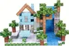 Magnetická sada kostek Minecraft 100ks + 3 figurky Náhled obrázku produktu 2