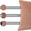Dekokissen 30x50cm ohne Füllung Altrosa PLÜSCH Bär Schlicht Kunstfell Sofakissen, Ansicht 4 Produktbild-Vorschau