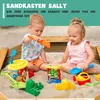 Coemo 6-eckiger Sandkasten Sally Holz inkl. Bodenplane Produktbild-Vorschau 7