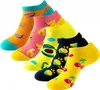 ASKSA 5 paires Chaussettes de Baskets Amusantes Femmes Voir les images du produit 1