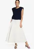 Zero Damen Maxi Rock aus strapazierfähigem Denim mit Produktbild-Vorschau 4