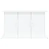 Aquariumständer Weiß 101x41x58 cm Holzwerkstoff Produktbild-Vorschau 5