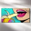 Wandbild Leinwand Bilder mit Uhr Geräuschlos 60x30 Gemälde Produktbild-Vorschau 2