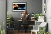 Bild 70x50 MDF-Rahmen Wandkunst Abstrakte Kunst Graphics Produktbild-Vorschau 3