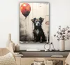 MuchoWow® - Leinwandbilder - Graffiti - Hund - Luftballon - Produktbild-Vorschau 7
