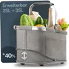 Praknu Einkaufskorb Faltbar Groß – 2 in 1 Erweiterbar 25L Produktbild-Vorschau 1