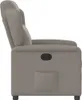 vidaXL Relaxsessel Taupe Stoff Produktbild-Vorschau 3