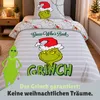 Set di lenzuola Grinch, 135x200 cm e 80x80 cm - Lenzuola in Anteprima dell’immagine prodotto 3