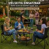 BigDean Camping Set klappbar – 4x Campingstühle + 1x Produktbild-Vorschau 5