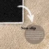TT Home Teppich Wohnzimmer Kurzflor Anti-Rutsch Rückseite Produktbild-Vorschau 6