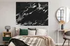MuchoWow® Poster Marmor - Schwarz - Silber - Luxus 160x120 Produktbild-Vorschau 4