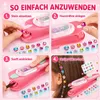 Haarflechtmaschine für Mädchen – Haarschmuck-Set mit 24 Produktbild-Vorschau 5