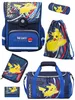Pokemon Schulranzen Set 6-teilig Pikachu Schultasche 1. Produktbild-Vorschau 1