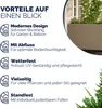 CASARIA® Blumenkasten 4 Innentöpfe Polyrattan Herausnehmbar Produktbild-Vorschau 8