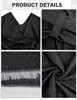 Damen Poncho Schal für Winter und Herbst Produktbild-Vorschau 4