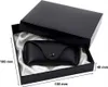 Boîte cadeau laminée 180 x 180 x 40 mm, noire Voir les images du produit 1