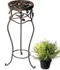 Tabouret de fleur Métal Noir Rond 52 cm Support de fleur Voir les images du produit 10