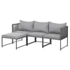 SVITA DETROIT Salon de Jardin Modulable Résine Tressée : Voir les images du produit 7