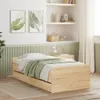 vidaXL Bettgestell mit Schubladen Sonoma-Eiche 90x200 cm Produktbild-Vorschau 2