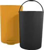 MSV kleiner Treteimer fur Bad/Toilette - safrangelb - 3L - Produktbild-Vorschau 2
