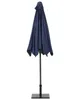 BELIANI Sonnenschirm Blau Polyester Aluminium ⌀ 270 cm Produktbild-Vorschau 5