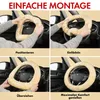 Housse de volant en peau d'agneau WALSER pour voiture, Voir les images du produit 5
