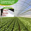 Odolná průhledná plachta 4x2M, zesílená průhledná plastová Náhled obrázku produktu 3
